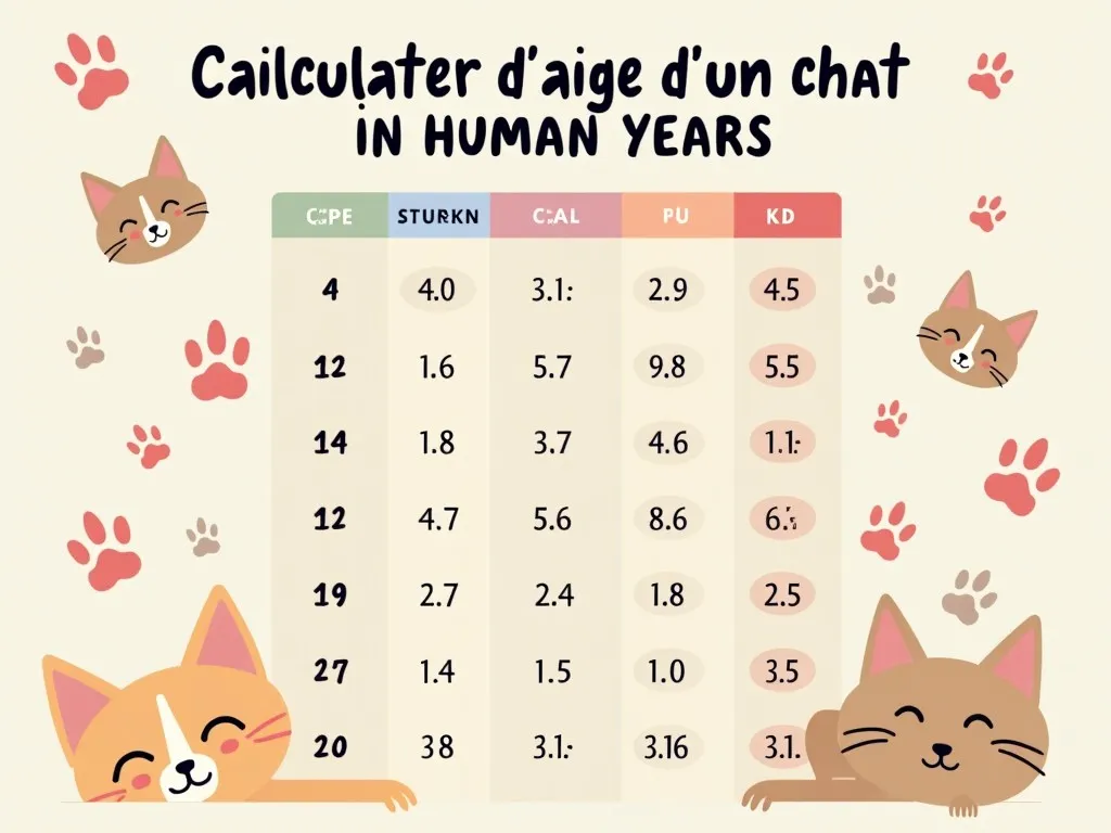 Comment Calculer L'Âge D'Un Chat